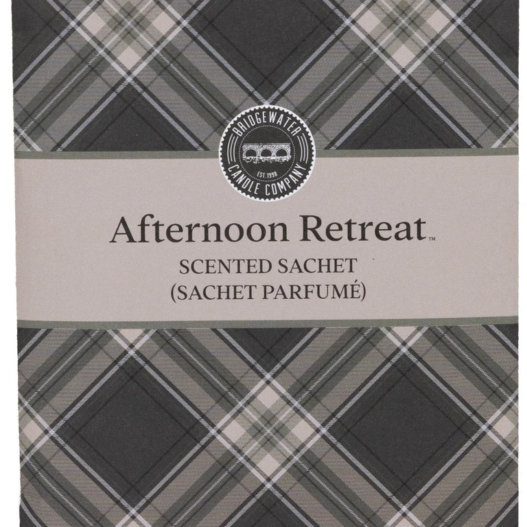 Bridgewater Afternoon Retreat Plaid Scented Sachet - Home Fragrances