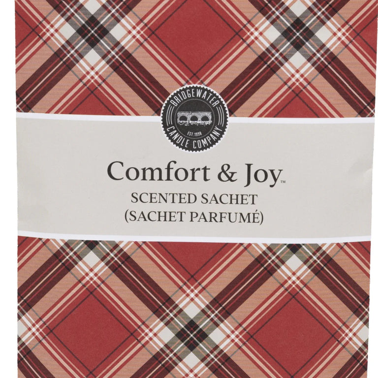 Bridgewater Comfort & Joy Plaid Scented Sachet – Home Fragrances