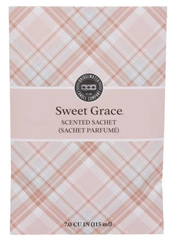 Bridgewater Sweet Grace Plaid Scented Sachet – Home Fragrances