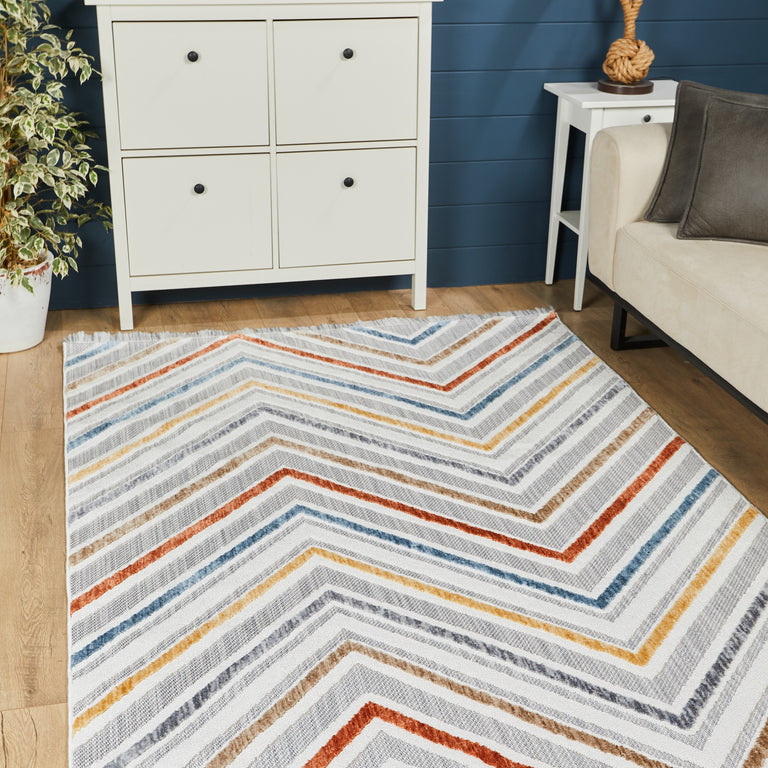 Broadway Bohemian Rug - 5008A Ivory