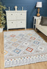 Broadway Geometric Rug 4945A Silver life style picture