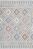 Broadway Geometric Rug 4945A Silver picture of the rug design 