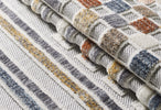 Broadway Geometric Rug 4950A Natural picture of the rug colors