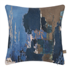Scatterbox Cushion Brody Ink Blue with an abstract deign