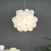 Bubbles 6 Light Pendant Polished Chrome/Frosted Glass life style picture
