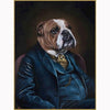 Bulldog Framed Picture