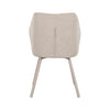 Burnell Swivel Dining Chair in Natural shown from the side (3)