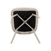 Burnell Swivel Dining Chair in Natural shown from the side (6)