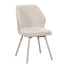 Burnell Swivel Dining Chair in natural