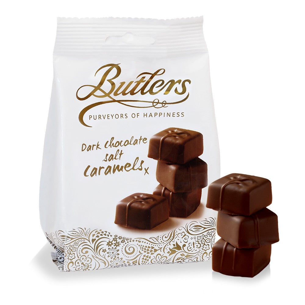 Butler's Choco Packing Butlers Chocolates 100g Dark Chocolate Salt Caramels - Default Title ...