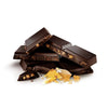 Butlers Dark Chocolate Salted Caramel Bar 90 g broken pieces showing the caramel