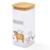 Farmhouse design Buttercup Farm Glass Jar