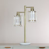 Chic Callie Crystal Table Lamp to brighten any space
