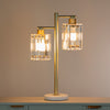 Modern Callie Crystal Table Lamp for sophisticated interiors
