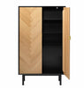 Calvi Cabinet front view picture with opened right side door