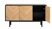 Calvi Sideboard front view picture with opened right door
