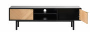 Calvi TV Lowboard font view picture with opened right side door
