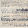 Calvin Klein Drift Rug DRF03 Blue with a fringed ends