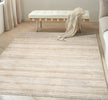 Calvin Klein Drift Rug DRF03 Sand lifestyle picture in the living room