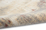 Calvin Klein Enchanting Rug ECH02 Grey Rust machine-made with a low & high cut pile