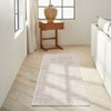 Calvin Klein Irradiant Rug IRR01 Silver Runner lifestyle picture in the hallway