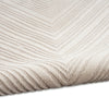 Calvin Klein Irradiant Rug IRR02 Ivory with a cut low & high pile