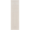 Calvin Klein Irradiant Rug IRR02 Ivory Runner rug made in a geometric design