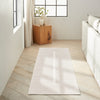 Calvin Klein Irradiant Rug IRR02 Ivory Runner lifestyle picture in the hallway