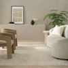 Calvin Klein Latitude Rug LTD01 Ivory Beige life style picture in the living room
