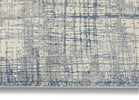 Calvin Klein Rush Rug CK950 Ivory Blue made in a blue and ivory color shades