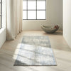 Calvin Klein Rush Rug CK950 Ivory Blue perfet foe hallways and bedrooms