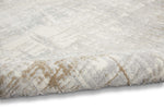 Calvin Klein Rush Rug CK950 Ivory Taupe made with a low-high cut pile