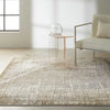 Calvin Klein Rush Rug CK950 Ivory Taupe lifestyle [picture in the living room