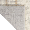 Calvin Klein Rush Rug CK955 Grey with a jute backing