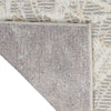 Calvin Klein Rush Rug CK956 Grey Ivory with a jute backing