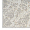 Calvin Klein Rush Rug CK956 Grey Ivory picture of the corner of the rug