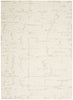 Calvin Klein Sculptural Rug SCL01 Ivory picture of the rug abstract design