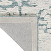 Calvin Klein Sculptural Rug SCL01 Teal with a cotton backing