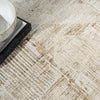 Calvin Klein Summit Rug SUM02 Mocha Ivory close-up view picture of the abstract pattern