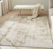 Calvin Klein Summit Rug SUM06 Natural Grey lifestyle picture in the living room
