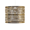 Camena Soft Gold Metal Drum Non Electric Pendant Shade