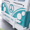 Creative and playful campervan bunk bed design.