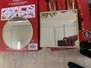 Candle Plate with Metal Trim 20cm