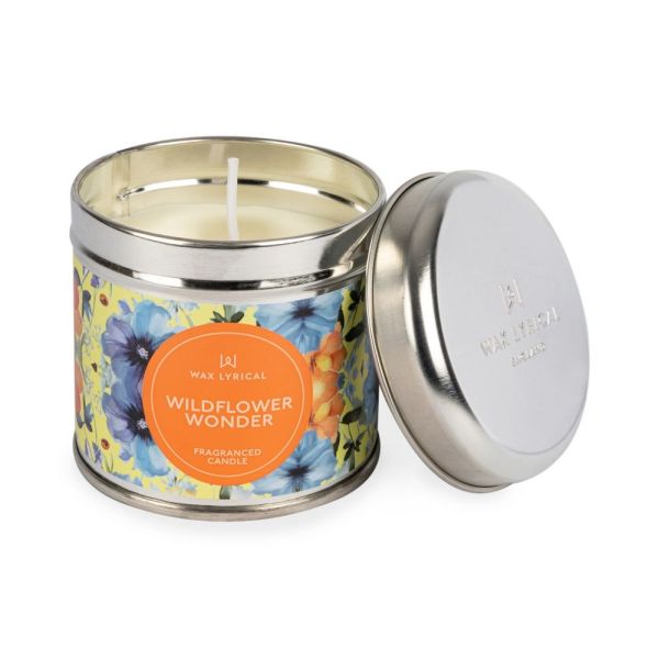 Wax Tin Wildflower Wonder Candle