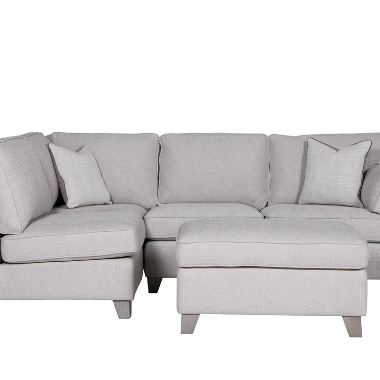 Cantrell Corner Sofa Grey LHF