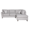 Modern corner sofa with right-hand facing design.