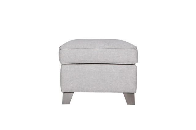 Cantrell Footstool Grey