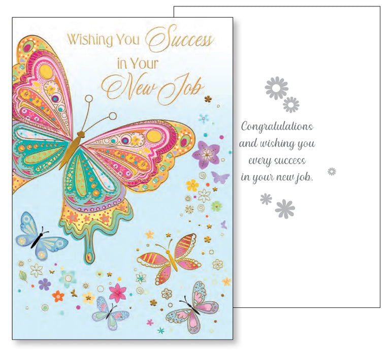 Card - Success in your New Job