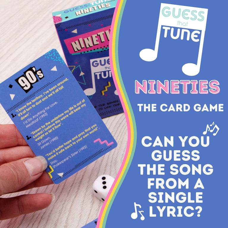 Guess That Tune 90s - Card Game