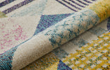Concept Looms Carnaval Rug CAR101 Light Multicolour with a low pile
